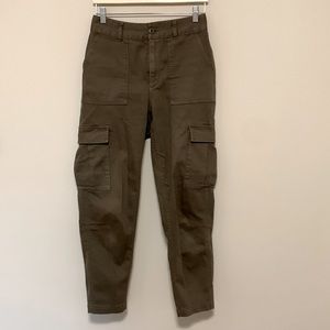 Tna Aritzia green cargo pants